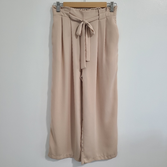 Zara Basic Collection High Waisted Cropped Culottes - Women's XS - Picture 2 of 6